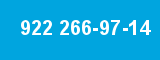 922 266-97-14